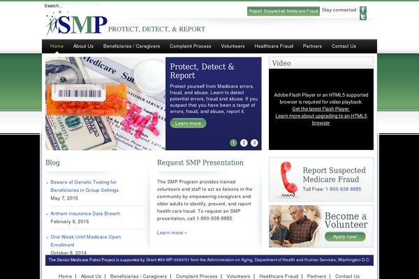 virginiasmp.org site used Smp