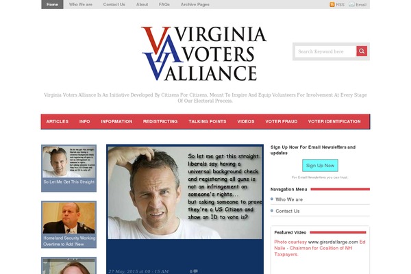 Magazine theme site design template sample