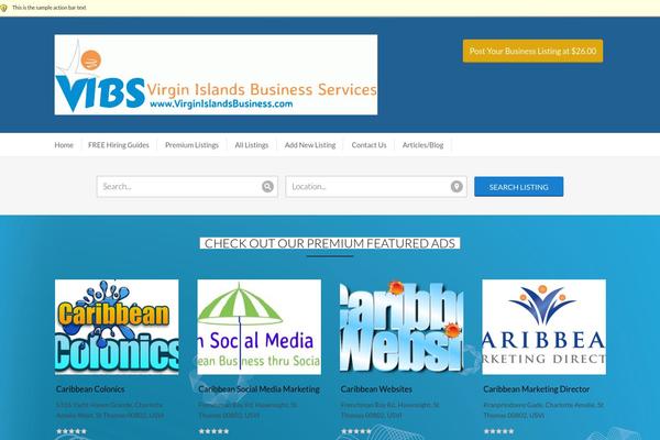Geocrafttheme-v2 theme site design template sample