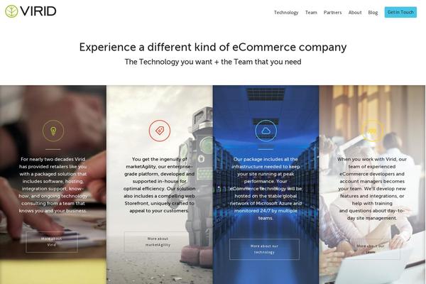 Dante theme site design template sample