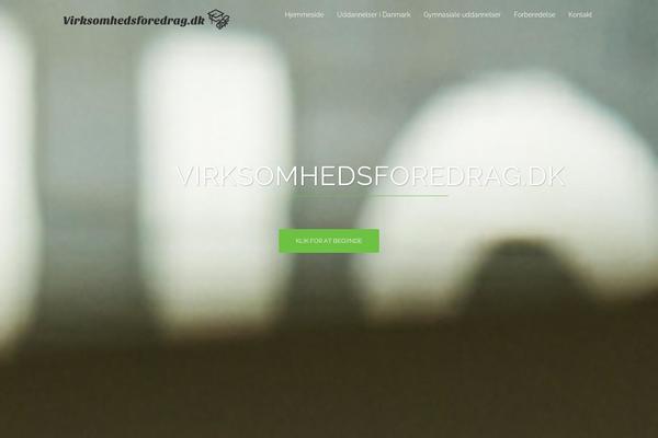 Sydney theme site design template sample