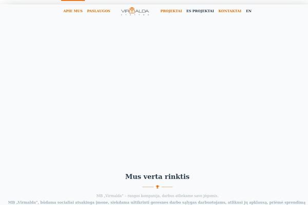 Webuild-child theme site design template sample