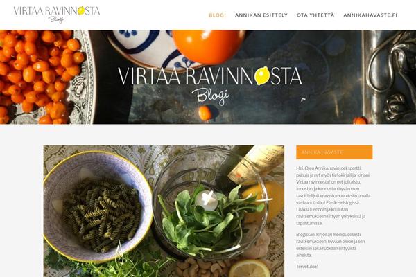 Site using Floating Social Bar plugin