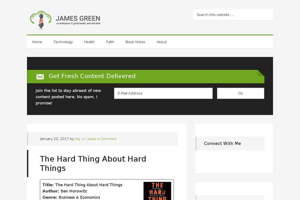 Site using Organize Series plugin