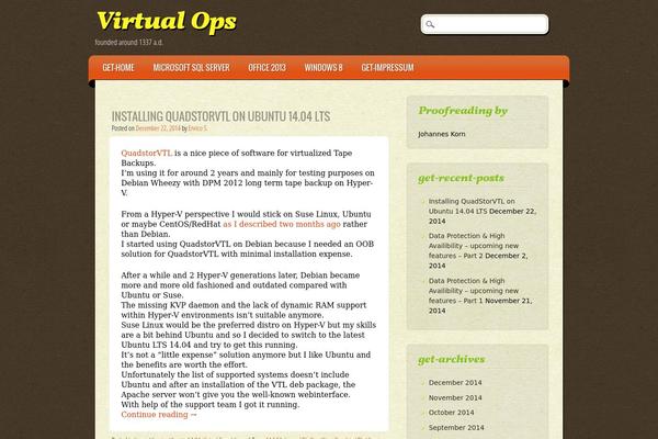 ePublishing theme site design template sample