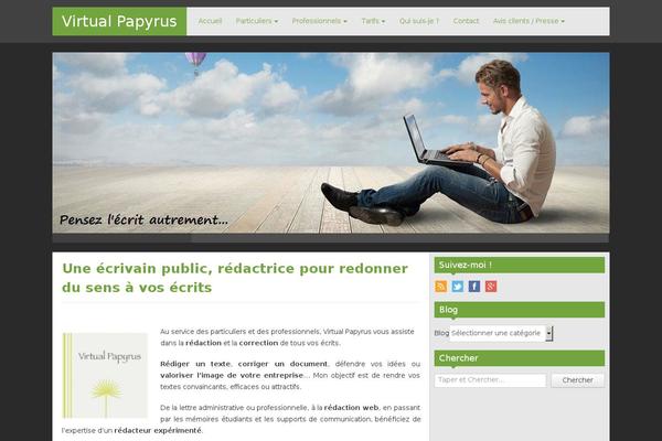 zAlive theme site design template sample