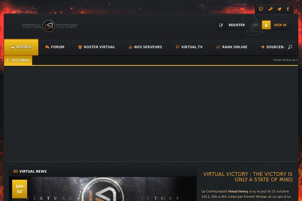 Game Addict theme site design template sample