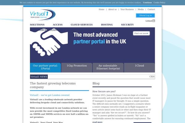 Site using Advanced iFrame plugin