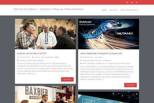 Harest theme site design template sample