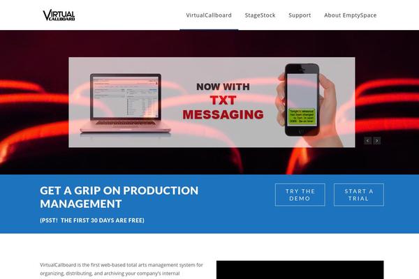 Agile theme site design template sample