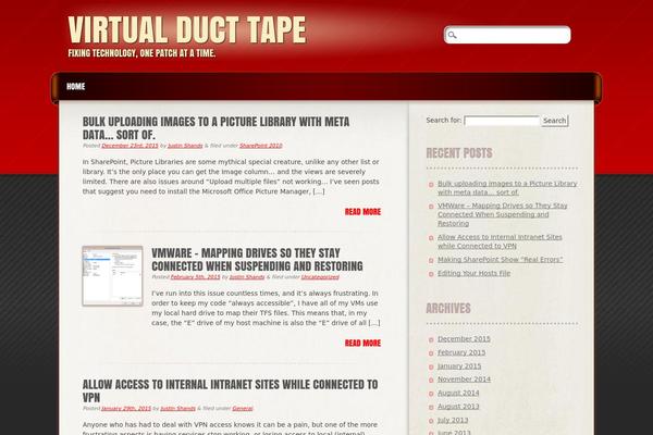 Frantic theme site design template sample