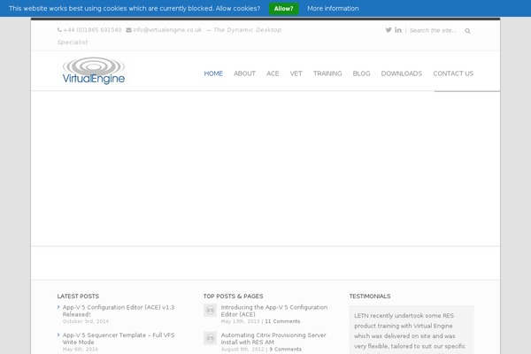 Invicta theme site design template sample