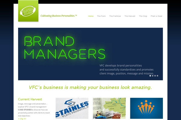 Craft theme site design template sample