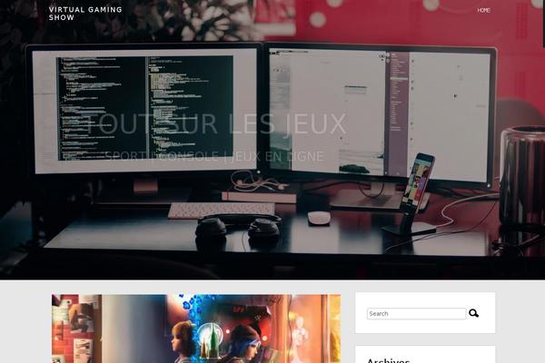 Brite theme site design template sample
