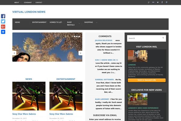 virtuallondons.com site used GrandNews