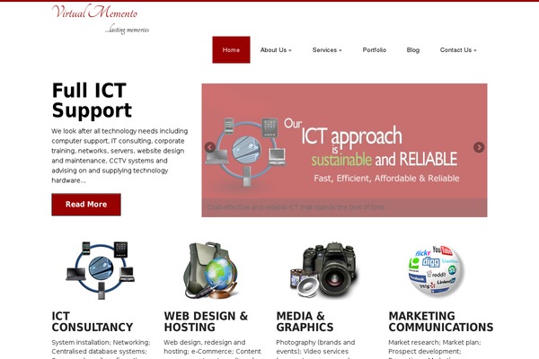 discover theme site design template sample