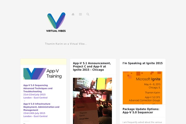 virtualvibes.co.uk site used Crates