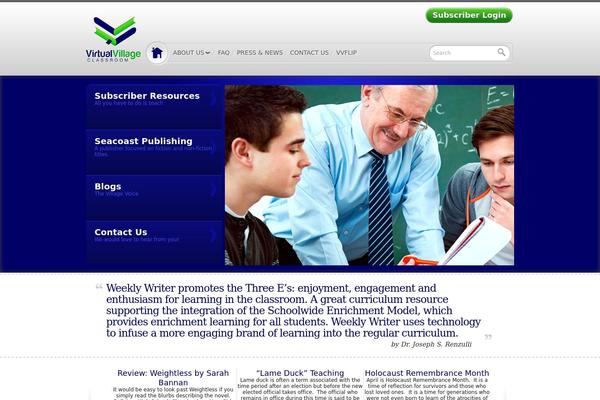 virtualvillageclassroom.com site used Virtualvillage