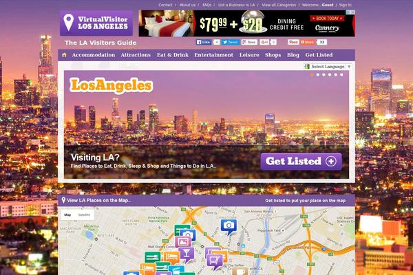 GeoPlaces theme site design template sample