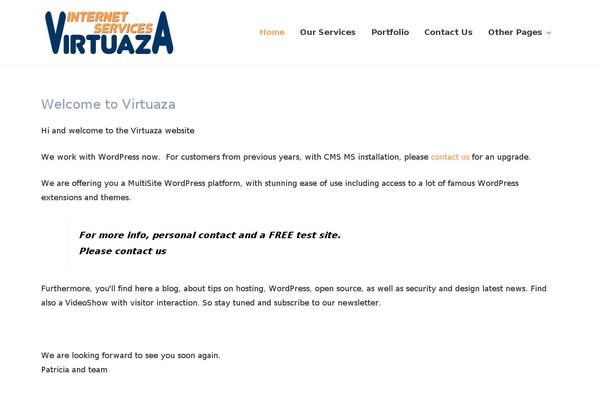 Dynamik Gen theme site design template sample