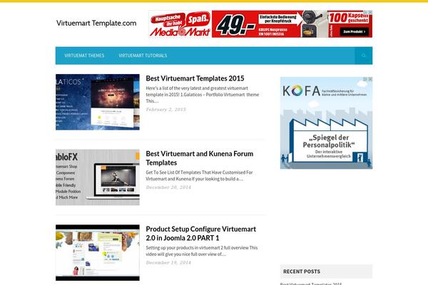 Clickright theme site design template sample