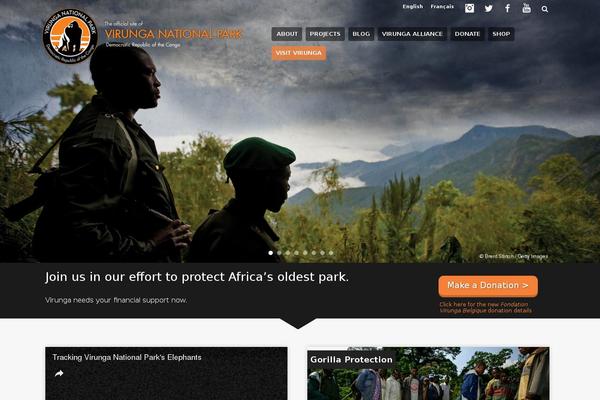 virunga theme websites examples