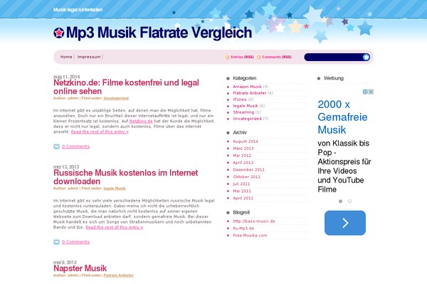 virus-music.de site used Wp_gossipcity