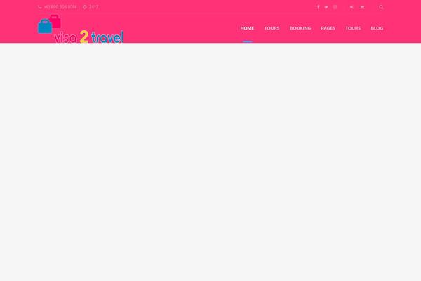 Adventure-tours theme site design template sample