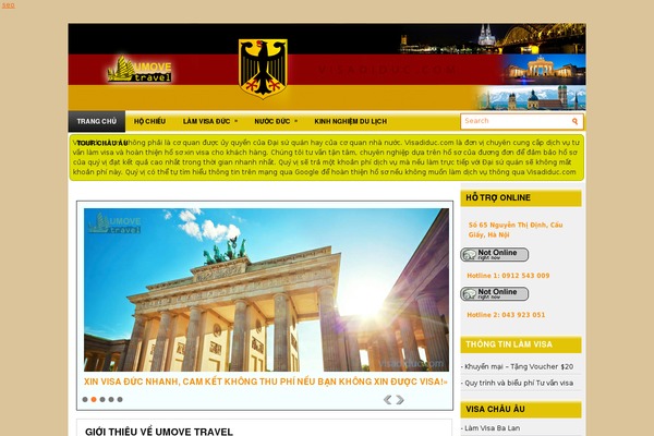 visadiduc.com site used Umove