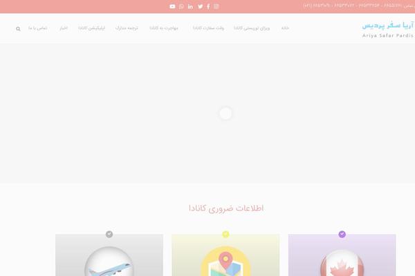 Nuovowp theme site design template sample