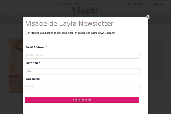 visagedelayla.com site used Mystile2