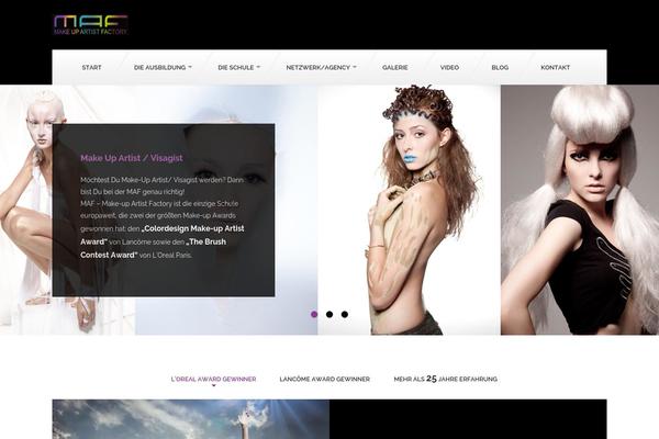Haircut theme site design template sample