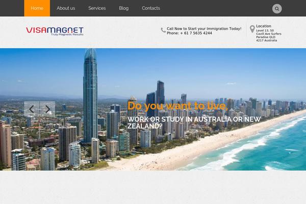 Site using Cherry-parallax plugin