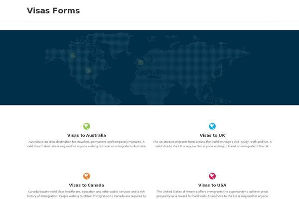 Route theme site design template sample