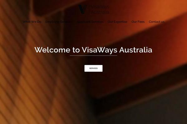 Sydney theme site design template sample
