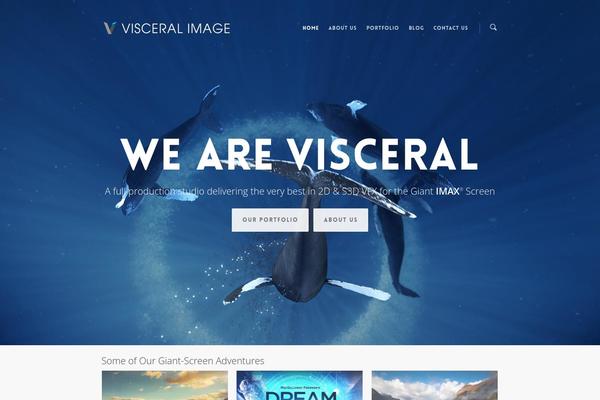 Salient theme site design template sample