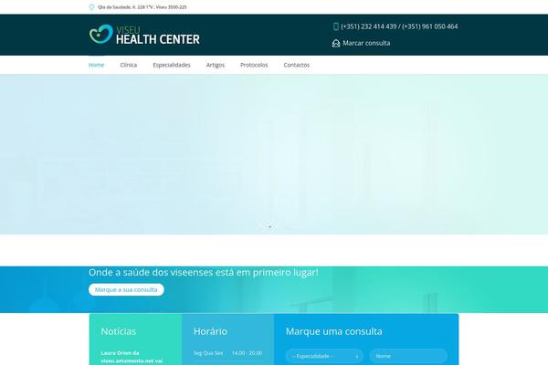 Dental-clinic theme site design template sample