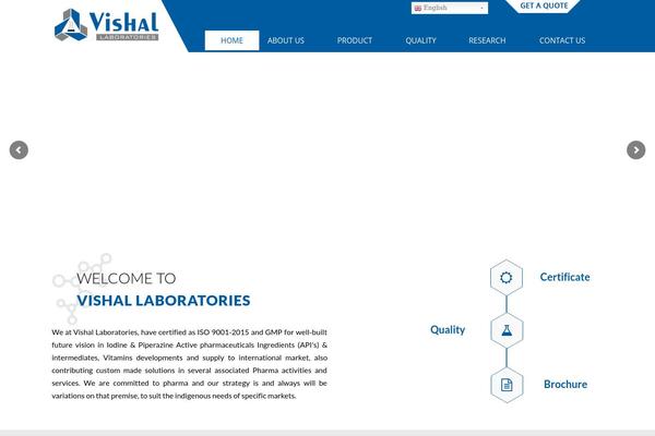 vishallaboratories.com site used Klintek.com