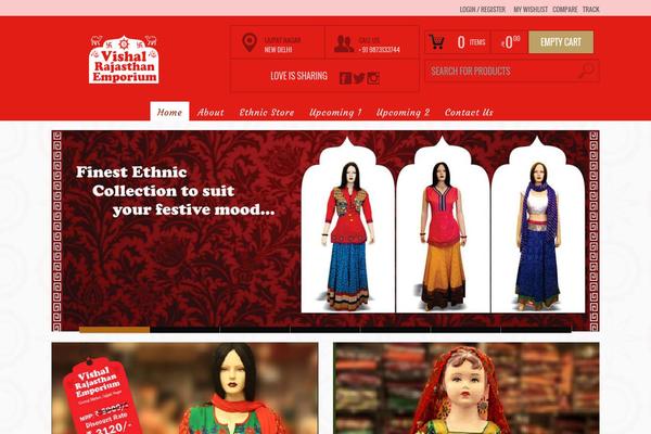 Bazar theme site design template sample