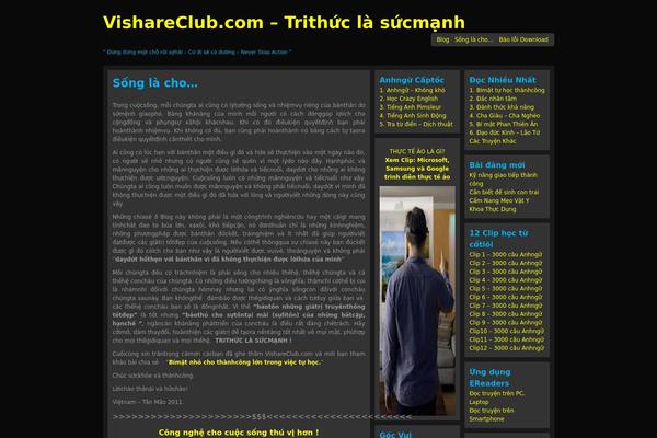 blackneon theme site design template sample