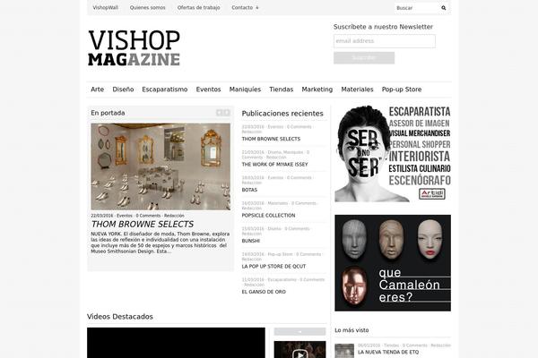 Unspoken theme site design template sample