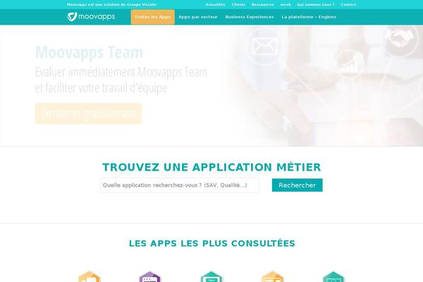 Site using Waving Portfolio plugin
