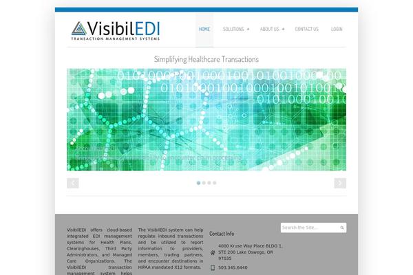 Simplecorp theme site design template sample