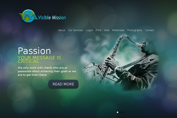 Fusion theme site design template sample