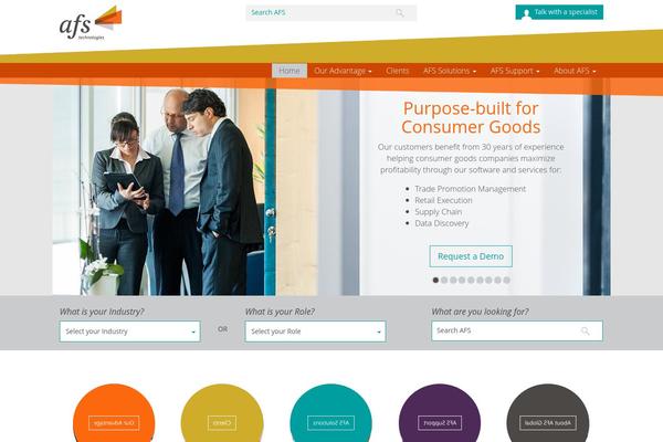Afs theme site design template sample