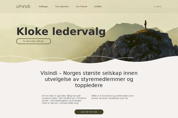 visindi.no site used React