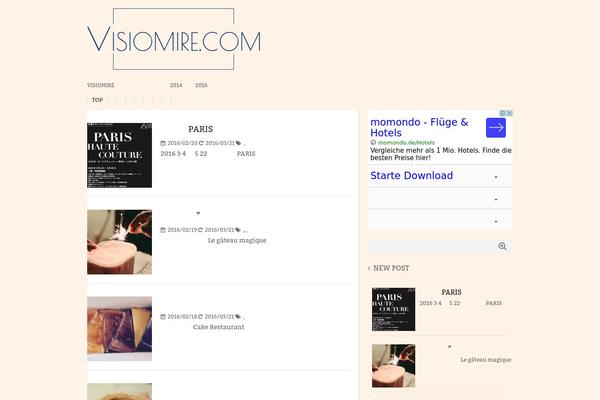 Affinger5 theme site design template sample