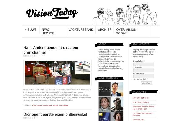 Thesis 1.7 theme site design template sample