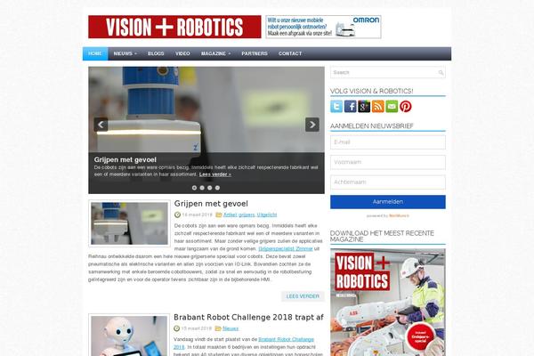 visionandrobotics.nl site used Newsmorning