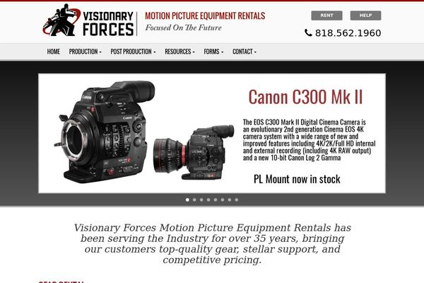 visionaryforces.com site used Vf